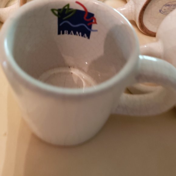 Set of 6 Parque Nacional do Iguaçu small mugs Brazil souvenir not used - Picture 4 of 9